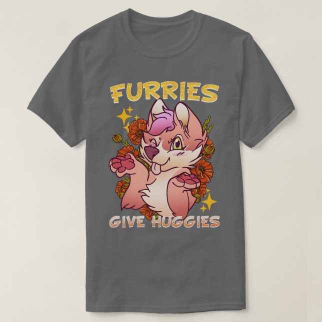 Hårig ge Huggies I Fandom I Cosplay 1 T Shirt (Design framsida)