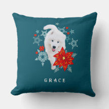 Hårig Jul Hund Samoyed personlig