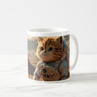 Hårig Knubbig Little Garfield Unge på Mars Mugg