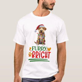 Hårig och Bright Airedale Terrier T Shirt