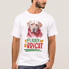 Hårig och Bright Labrador Retriever T Shirt