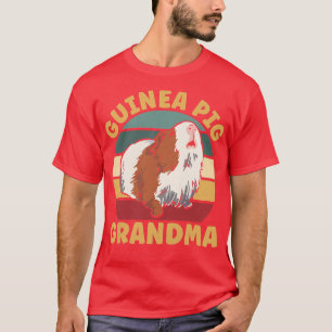 Hårig Potato Cute Girls Guinea Grandma Gris T Shirt