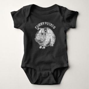 Hårig Potato Cute Pet Guinea-Älskare T Shirt