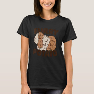 Hårig Potato Graphic Guinea Owner Pet Cavy Ani T Shirt