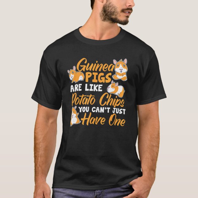 Hårig Potato Guinea Grisar kan du inte bara ha T Shirt (Framsida)