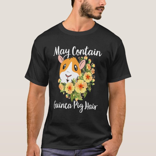Hårig Potato kan innehålla Guinea Gris Hair T Shirt (Framsida)