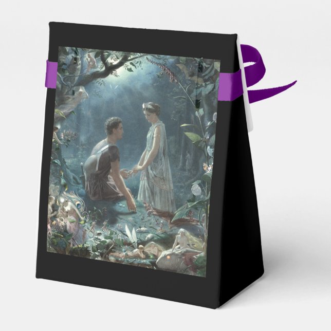 Hårig: Shakespeare's A Midsommar Nattes Dream Presentaskar (Baksidan Sidan)