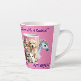 "Hårig vänner, fluffy Sips: Kaffe med Cuddle!