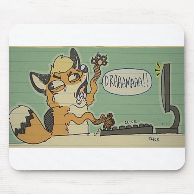 Hårigdrama Mousepad Musmatta (Framsidan)