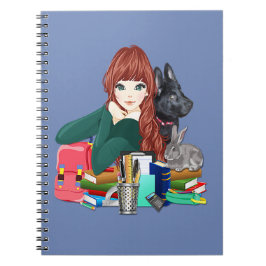 Håriget Friends Notebook, ZKOA Anteckningsbok