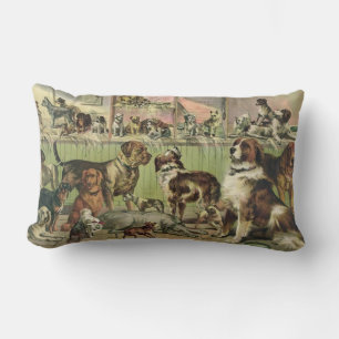 Håriget Vänner Hundälskare Lumbalfyllning Lumbarkudde