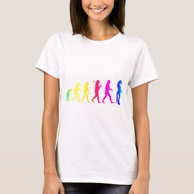 Hårigevolution Tee (Framsida)