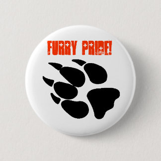 Hårigpride Pawprint knäppas Knapp