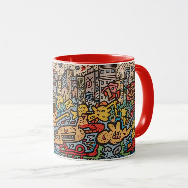 Haring City Tribute Mugg (Framsida höger)