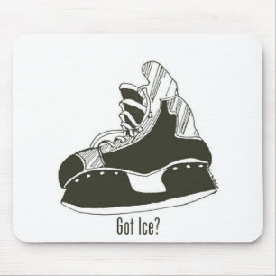 Haris? Hockeyskridsko Mousepad Musmatta
