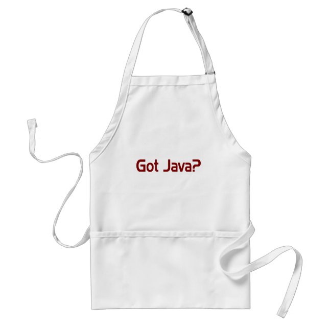 HarJava förkläde (Framsidan)