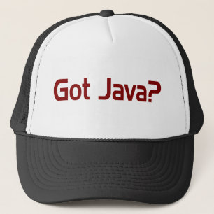 HarJava hatt Truckerkeps