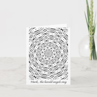 Hark häroldänglarsjungan helgkort