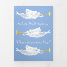 Hark Herald änglar sjunga julkort