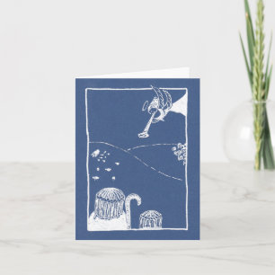 Hark! Herald Änglar Sjunga-julkortet Kort