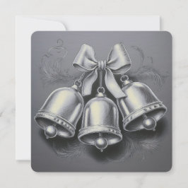 Hark, hur Klockor: Ett minimalistiskt julkort