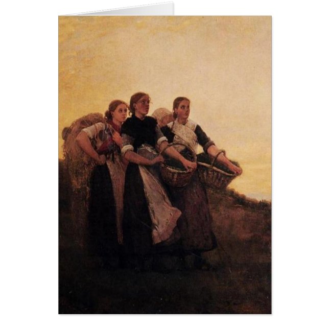 Hark! Larken! Hälsningskort (Framsidan)