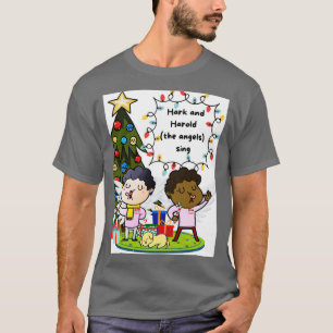 Hark och Harold på änglar sjungan T Shirt