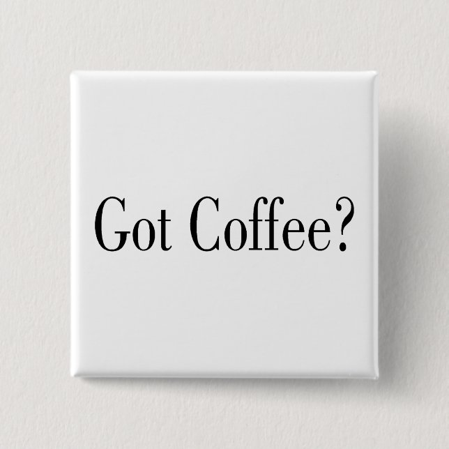 Harkaffe? Knapp (Framsida)
