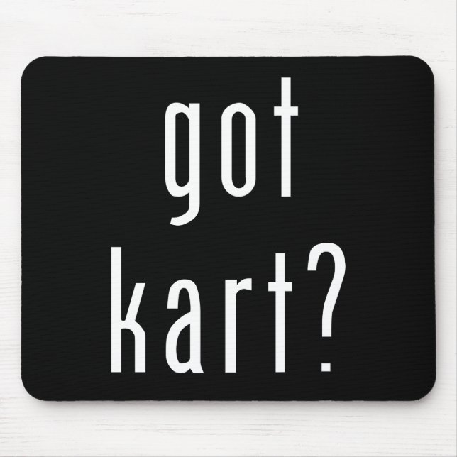 harkart? mousepad - svart musmatta (Framsidan)