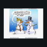 Hårklubb för snömannen rolig jul helg vykort<br><div class="desc">Londons Times Karikatyrer av Rick London skapade exklusivt för RickLondonGifts.com i vår Zazzle-butik. Det är rätt här. Karikatyrer är titeln “Hårklubb för snömannen”. Vi tror att du kommer att njuta av din beställning, så mycket att den kommer med en 30 dagars 100% pengarna tillbaka-garanti, inga frågor ställs. Tack för att...</div>