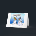 Hårklubb för snömannen Rolig jul Helgkort<br><div class="desc">Londons Times Karikatyrer av Rick London skapade exklusivt för RickLondonGifts.com i vår Zazzle-butik. Det är rätt här. Karikatyrer har titeln “Hårklubb för snömannen”. Vi tror att du kommer att njuta av din beställning så mycket att den kommer med en 30 dagars 100% pengarna tillbaka-garanti, inga frågor ställs. Tack för att...</div>