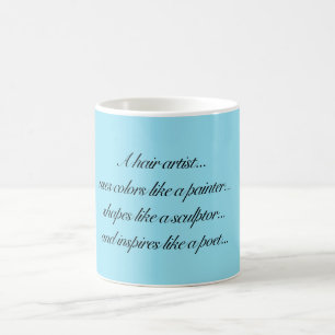 Hårkonstnärmugg Kaffemugg