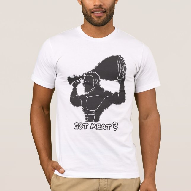 Harkött? T-tröja T Shirt (Framsida)