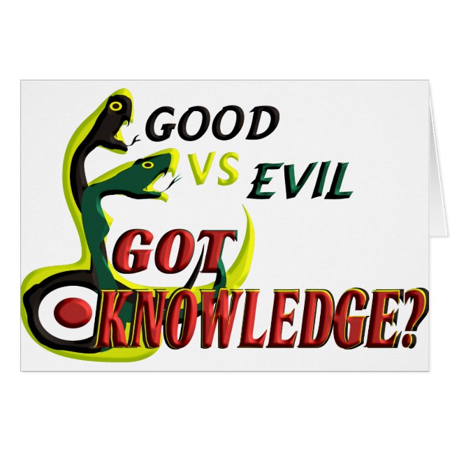 Harkunskap Hälsningskort (Framsidan Horizontal)