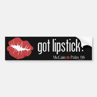 HarläppstiftMcCain Palin bildekal