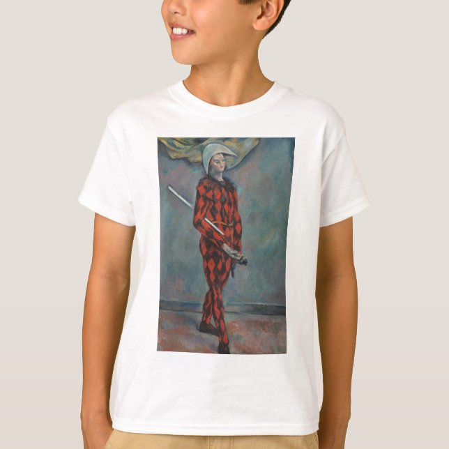 Harlekin (Joker) (av Paul Cézanne) T Shirt (Framsida)