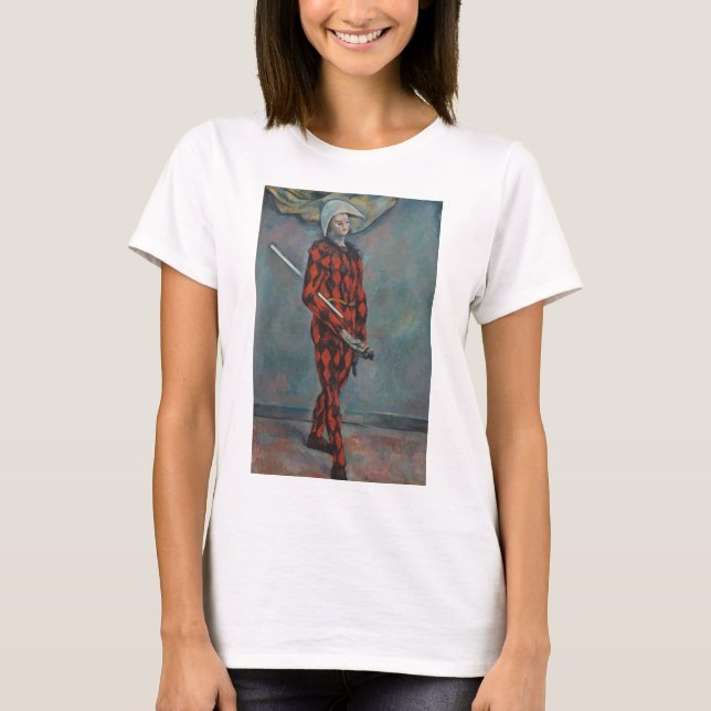 Harlekin (Joker) (av Paul Cézanne) T Shirt (Framsida)