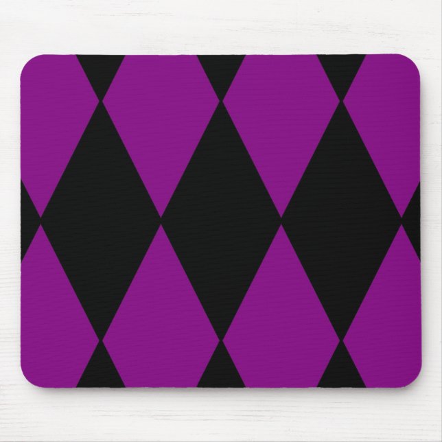 harlekin svart lila musmatta (Framsidan)
