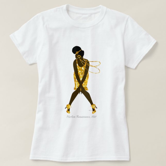 Harlem 1920-talet t shirt (Design framsida)