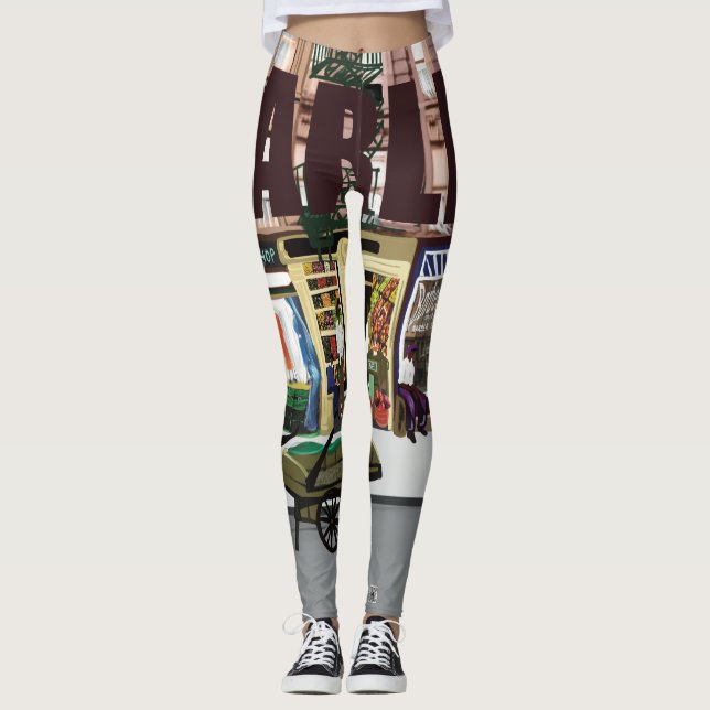Harlem Biz Boom Leggings (Framsida)