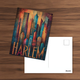 Harlem Deco-vykort Vykort