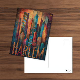 Harlem Deco-vykort Vykort