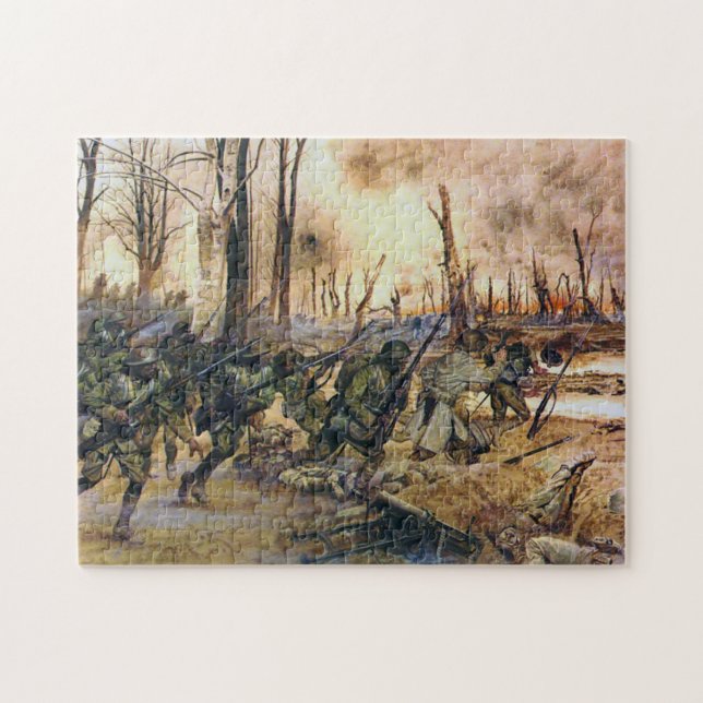 Harlem Fan Fighters Séchault H. Charles McBarron Pussel (Horisontell)