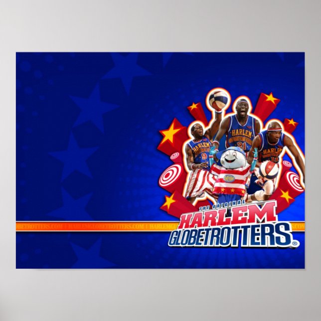 Harlem GlobeTrotter-gruppen Bild Poster (Framsidan)