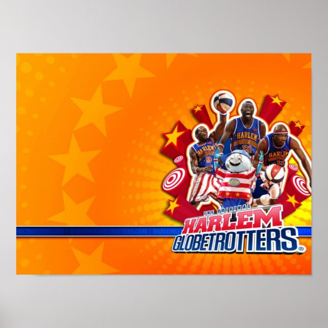Harlem GlobeTrotter-gruppen Bild Poster (Framsidan)