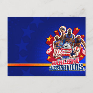 Harlem GlobeTrotter-gruppen Bild Vykort