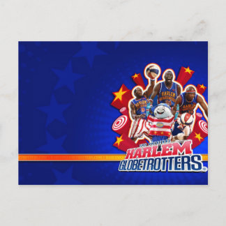 Harlem GlobeTrotter-gruppen Bild Vykort