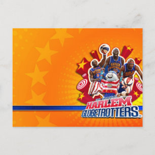 Harlem GlobeTrotter-gruppen Bild Vykort