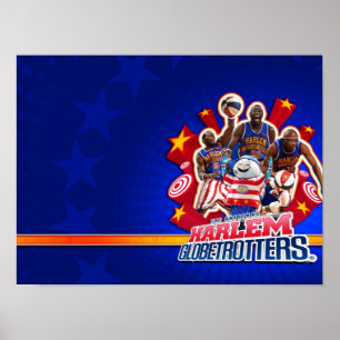 Harlem globeTrotters bild för grupp Poster