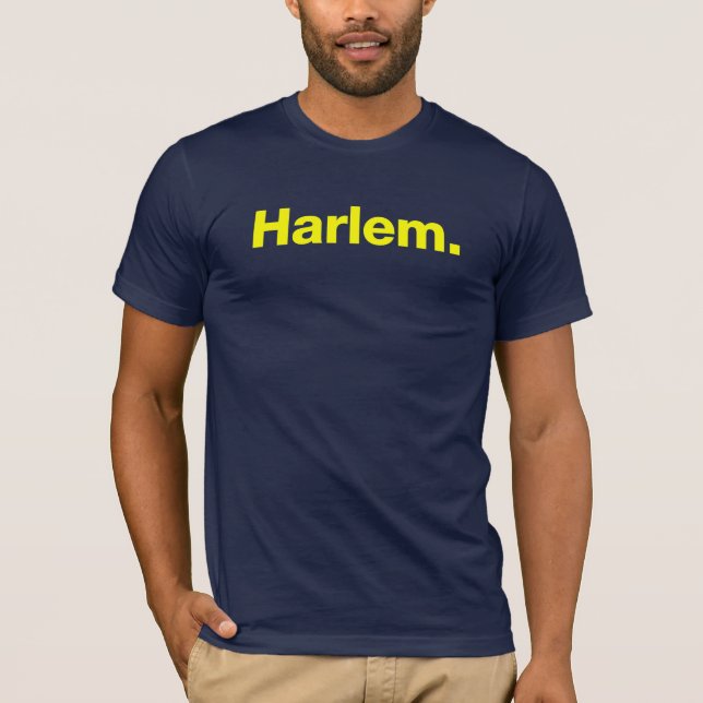 Harlem (gult) tee (Framsida)